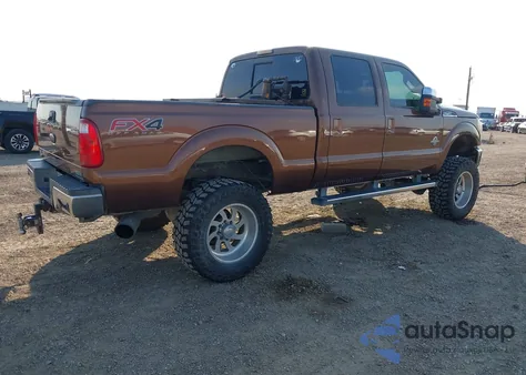 2012 Ford F-250 Lariat from USA, damaged, VIN 1FT7W2BT6CEA99947